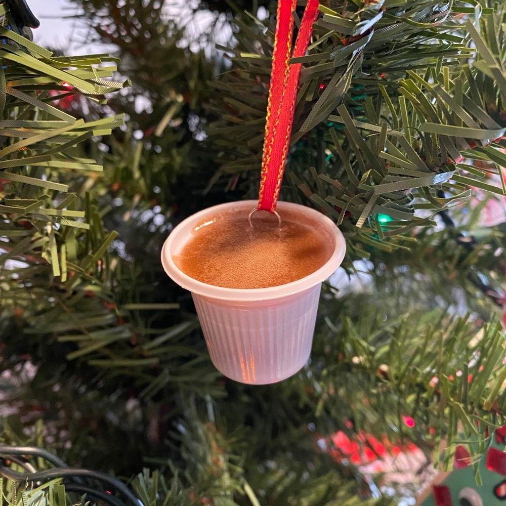☕️ Cafecito Christmas Tree Ornament ☕️